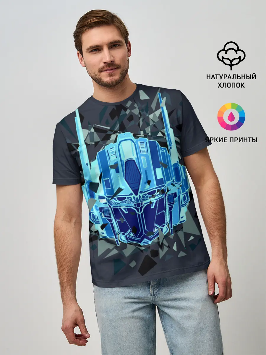 Мужская базовая футболка / Трансформеры