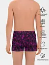 Трусы для мальчиков / Абстрактный узор цвета фуксия