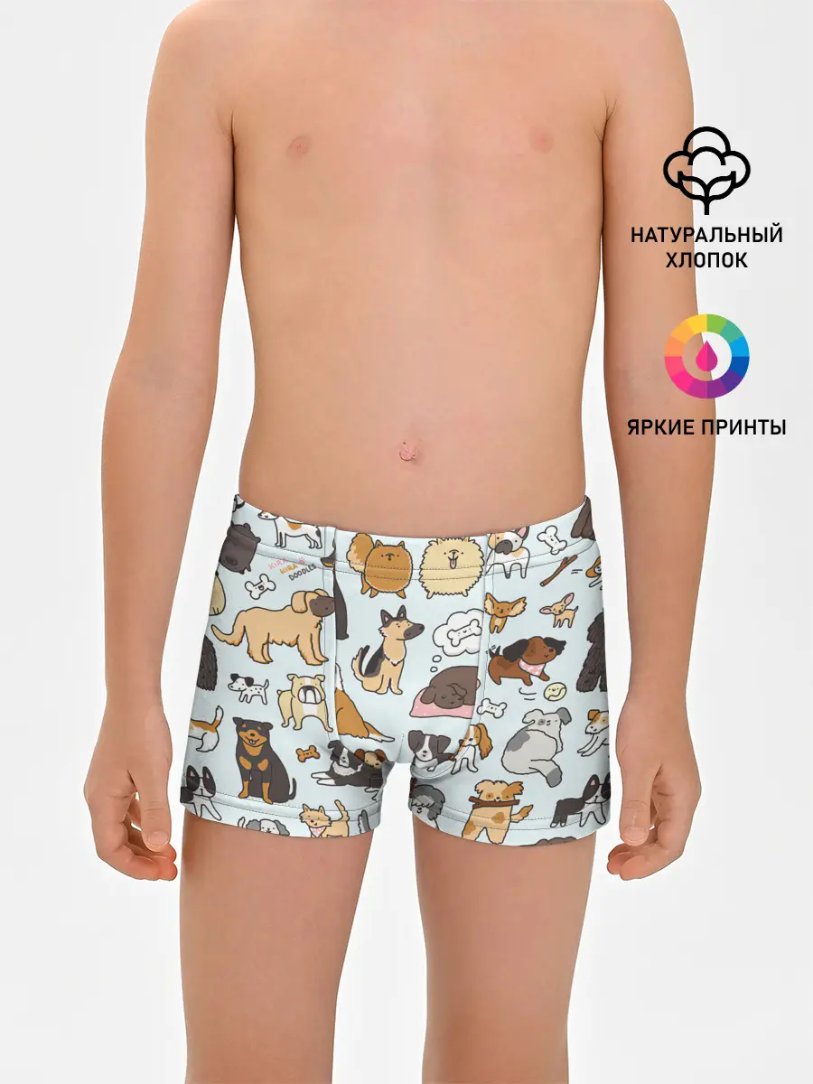 Трусы для мальчиков / Собаки