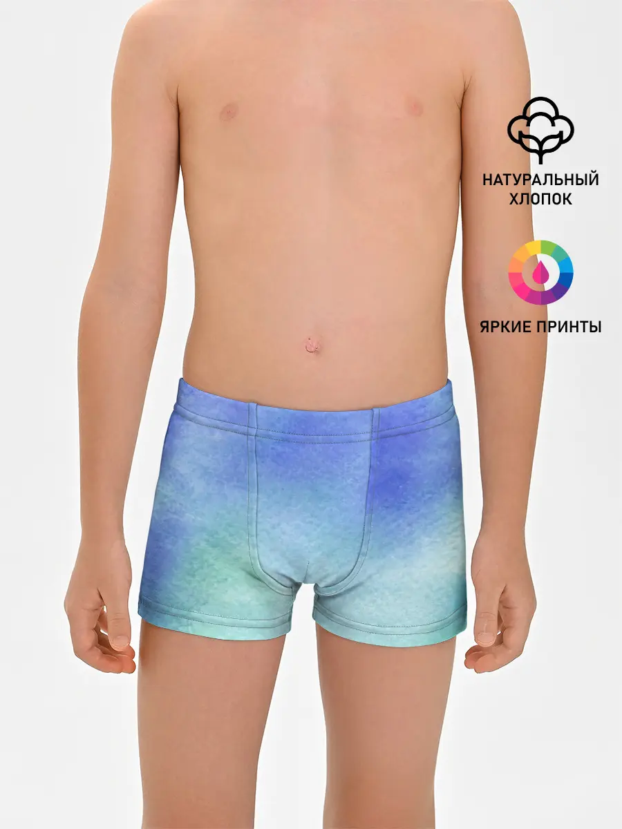 Трусы для мальчиков / Небесная синева