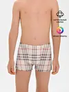 Трусы для мальчиков / Светлая клетка