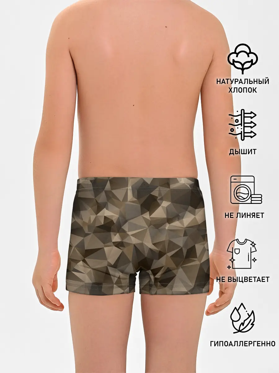 Трусы для мальчиков / СОВРЕМЕННЫЙ КАМУФЛЯЖ