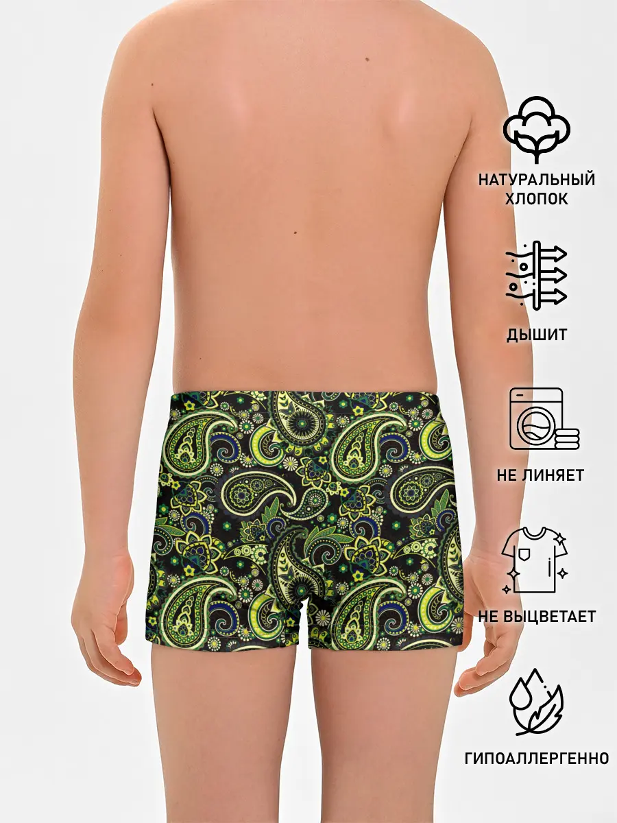 Трусы для мальчиков / Молекулярный рисунок