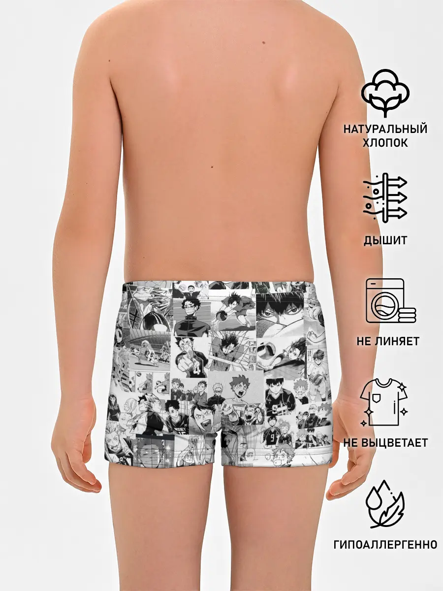 Трусы для мальчиков / Haikyu pattern