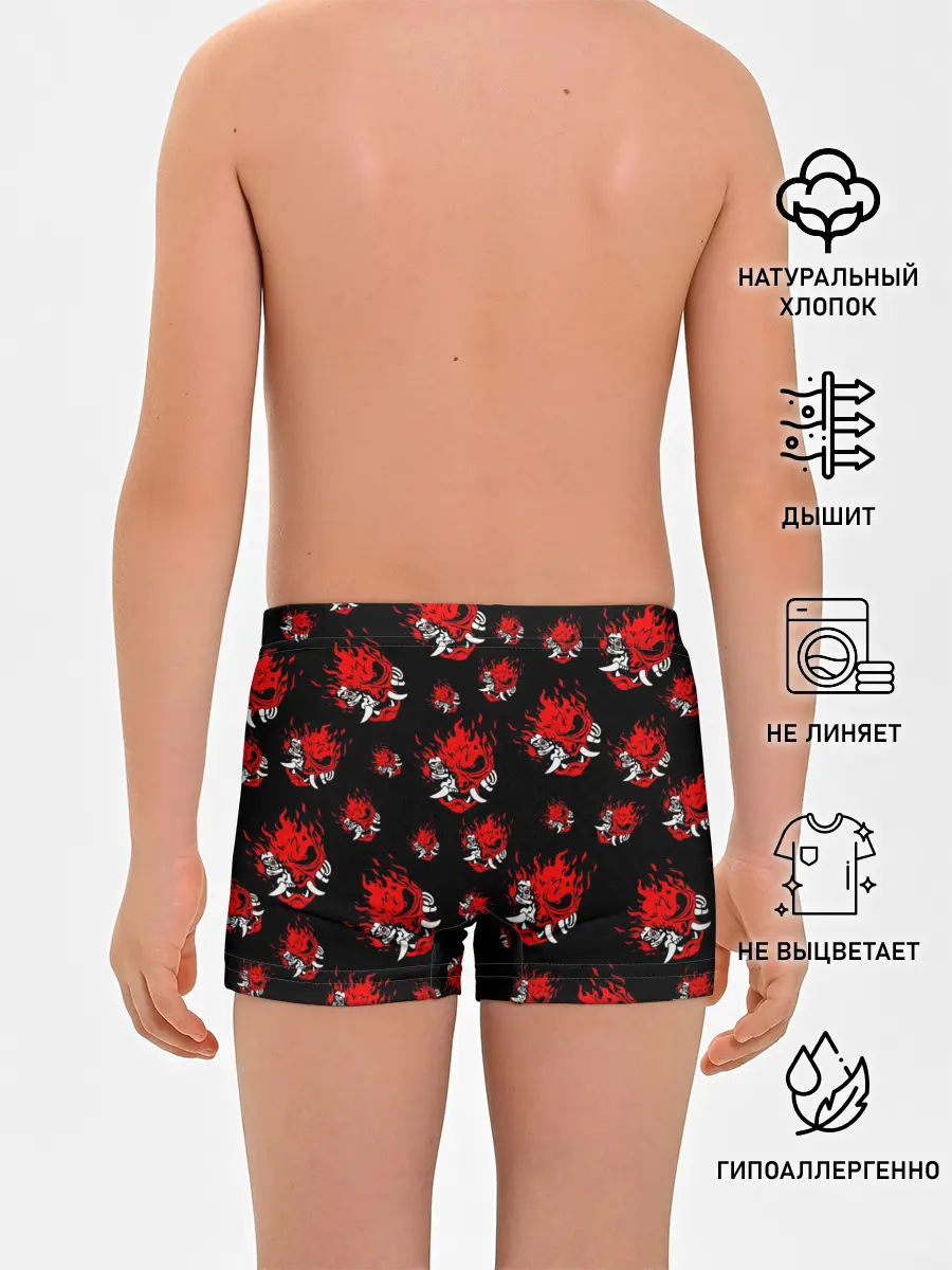 Трусы для мальчиков / SAMURAI 2077 PATTERN