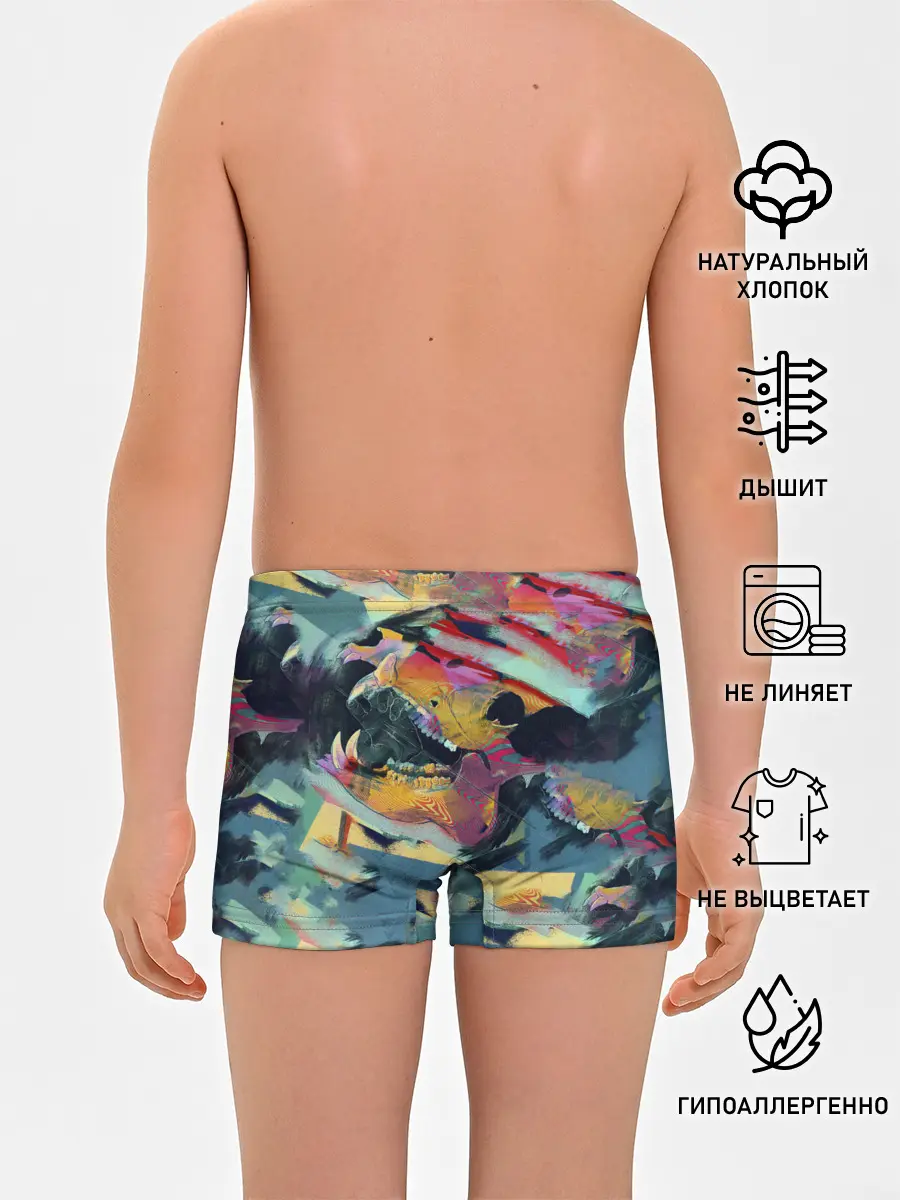 Трусы для мальчиков / Абстрактный рисунок