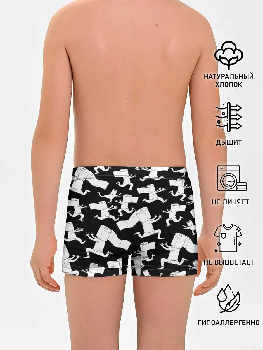 Трусы для мальчиков / Коронавирус