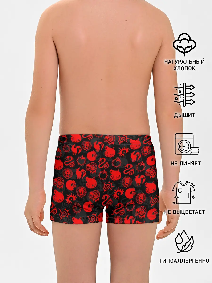 Трусы для мальчиков / СИМВОЛЫ ГРЕХОВ 7 DEADLY SINS