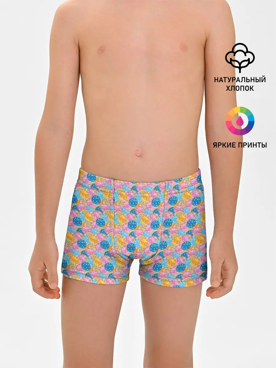 Трусы для мальчиков / Новогодние Ёлочные Шары