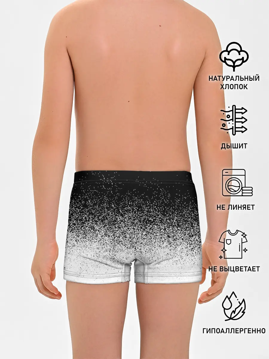 Трусы для мальчиков / BLACK AND WHITE ABSTRACTION