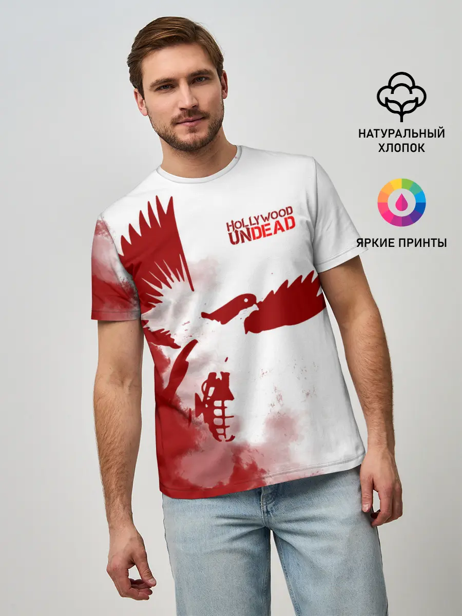 Мужская базовая футболка / Hollywood Undead