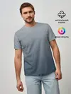 Мужская базовая футболка / GRADIENT 50 SHADES OF GREY