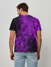 Мужская базовая футболка / Violet Fire