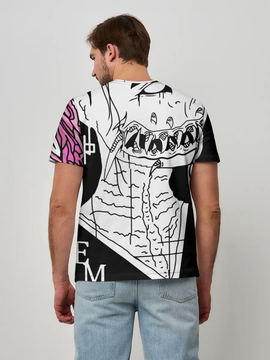 Мужская базовая футболка / DEMON HELLTREST