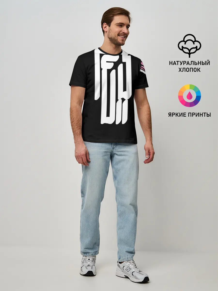 Мужская базовая футболка / DEMON HELLTREST