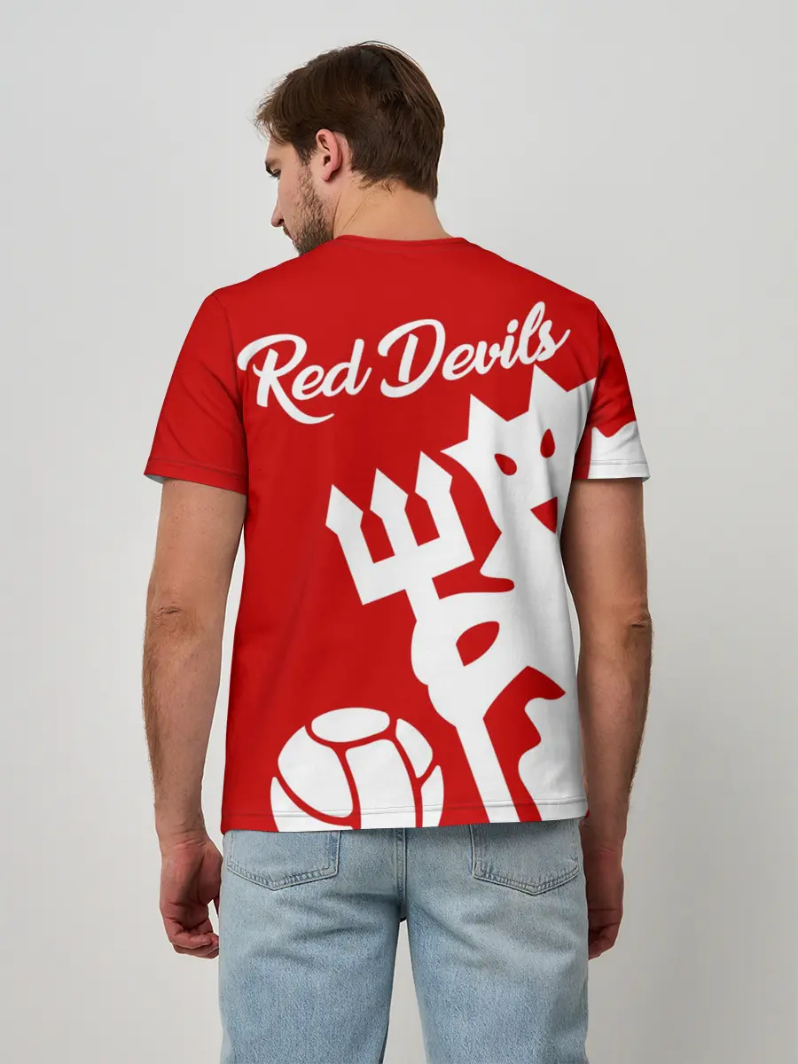 Мужская базовая футболка / Манчестер Юнайтед