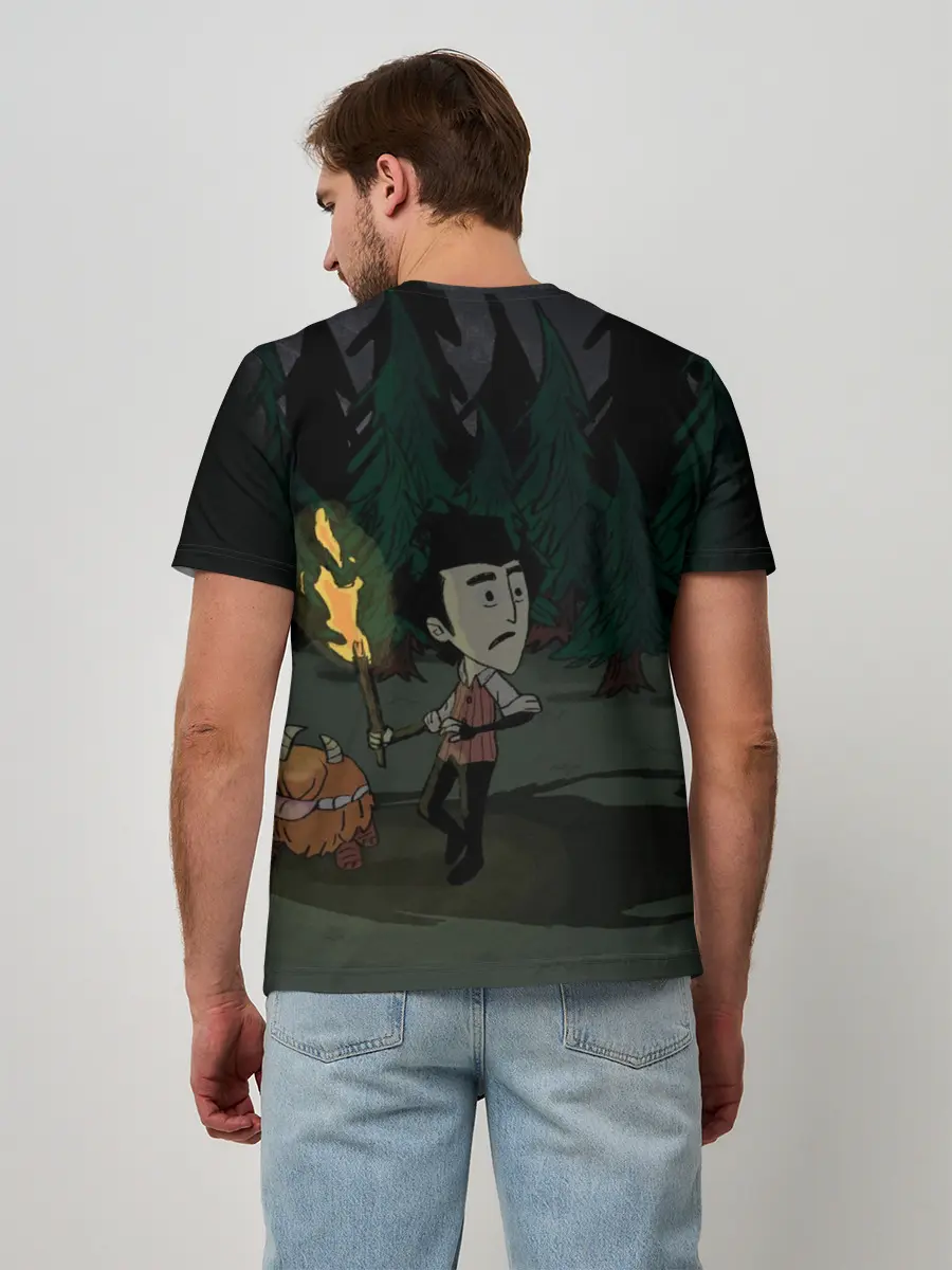 Мужская базовая футболка / DONT STARVE