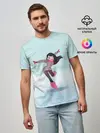 Мужская базовая футболка / Фигурное катание