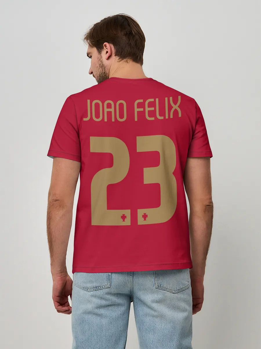 Мужская базовая футболка / Joao Felix