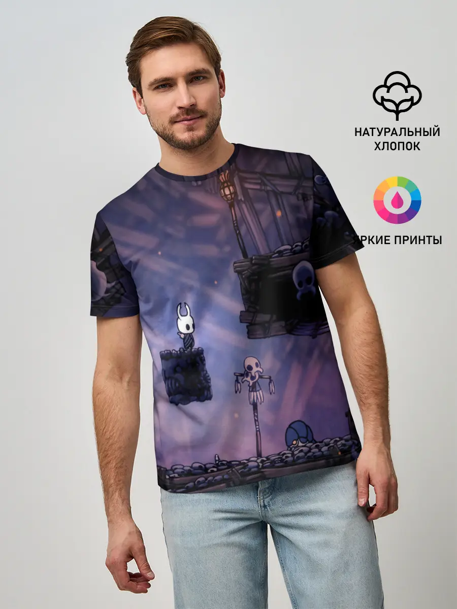 Мужская базовая футболка / HOLLOW KNIGHT