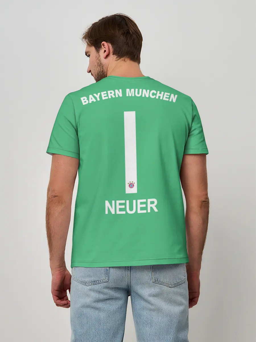 Мужская базовая футболка / Нойер Бавария ВР