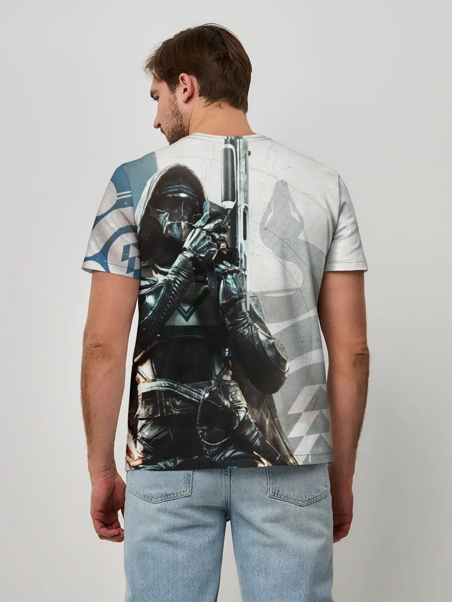 Мужская базовая футболка / DESTINY, HUNTER