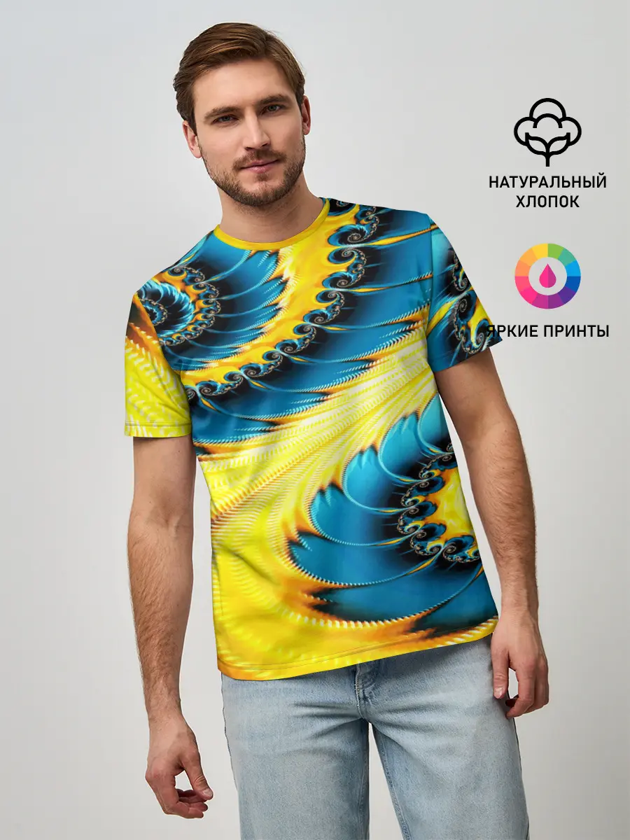 Мужская базовая футболка / ABSTRACT EXCLUSIVE