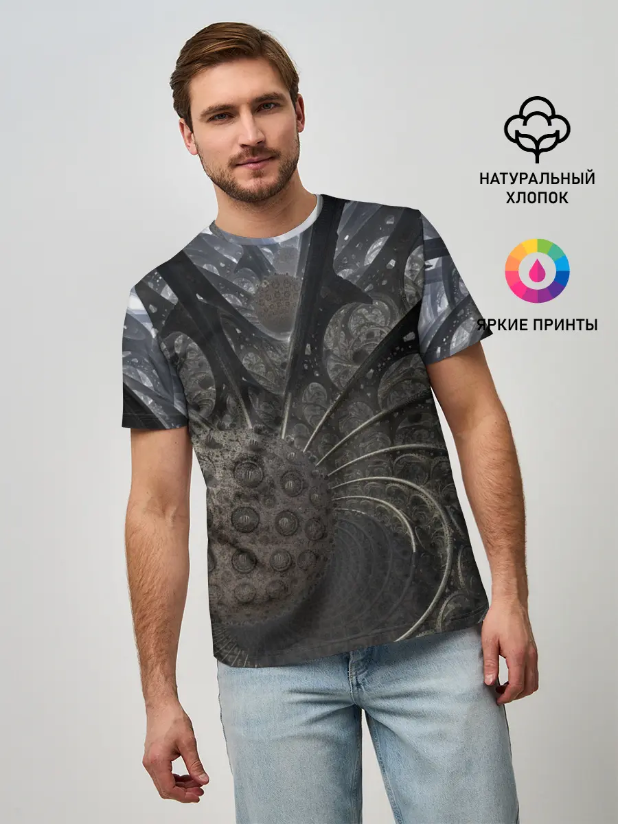 Мужская базовая футболка / Fracta