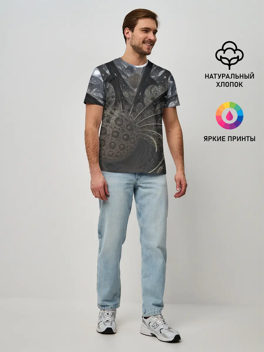 Мужская базовая футболка / Fracta