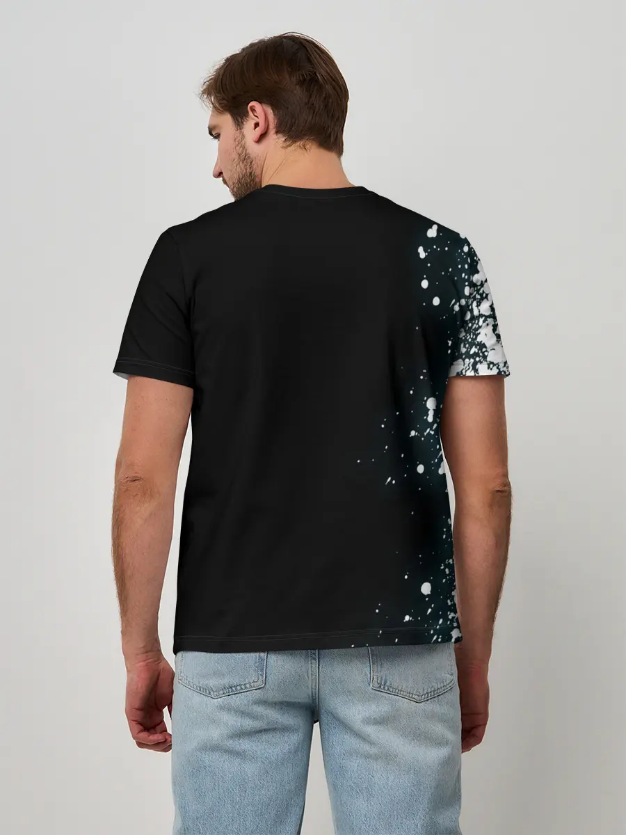 Мужская базовая футболка / GEARS OF WAR | ШЕСТЕРЕНКИ