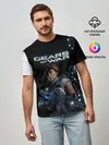 Мужская базовая футболка / GEARS OF WAR | ШЕСТЕРЕНКИ