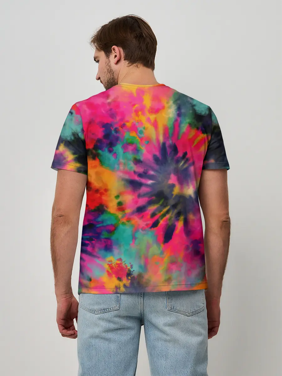 Мужская базовая футболка / Хиппи