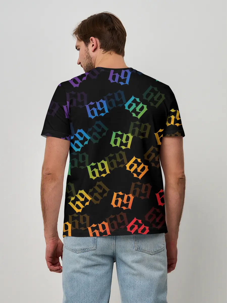 Мужская базовая футболка / 6IX9INE
