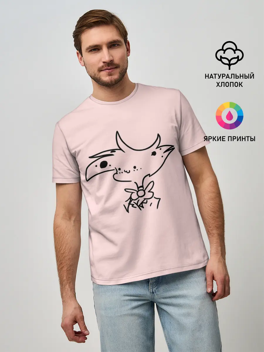 Мужская базовая футболка / Отель Хазбин