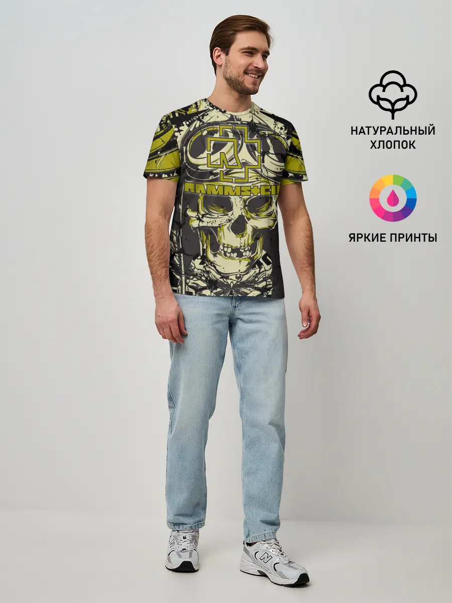 Мужская базовая футболка / Rammstein