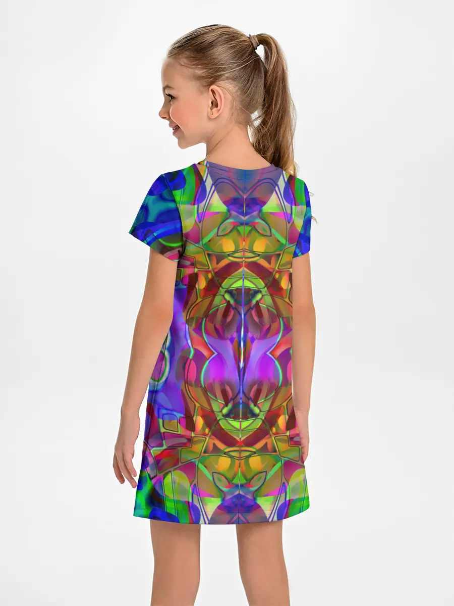 Детское платье / Психоделика / Абстракция