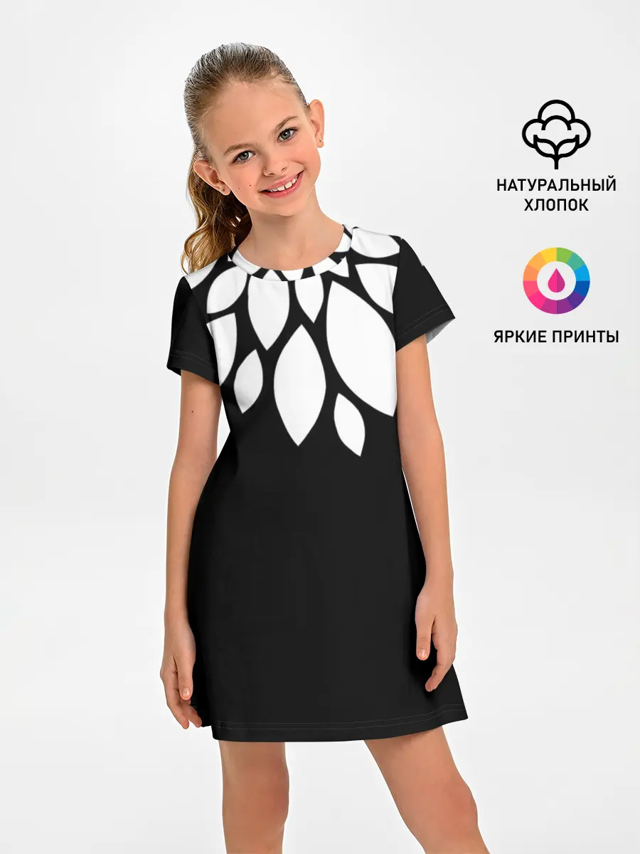 Детское платье / Лепестки