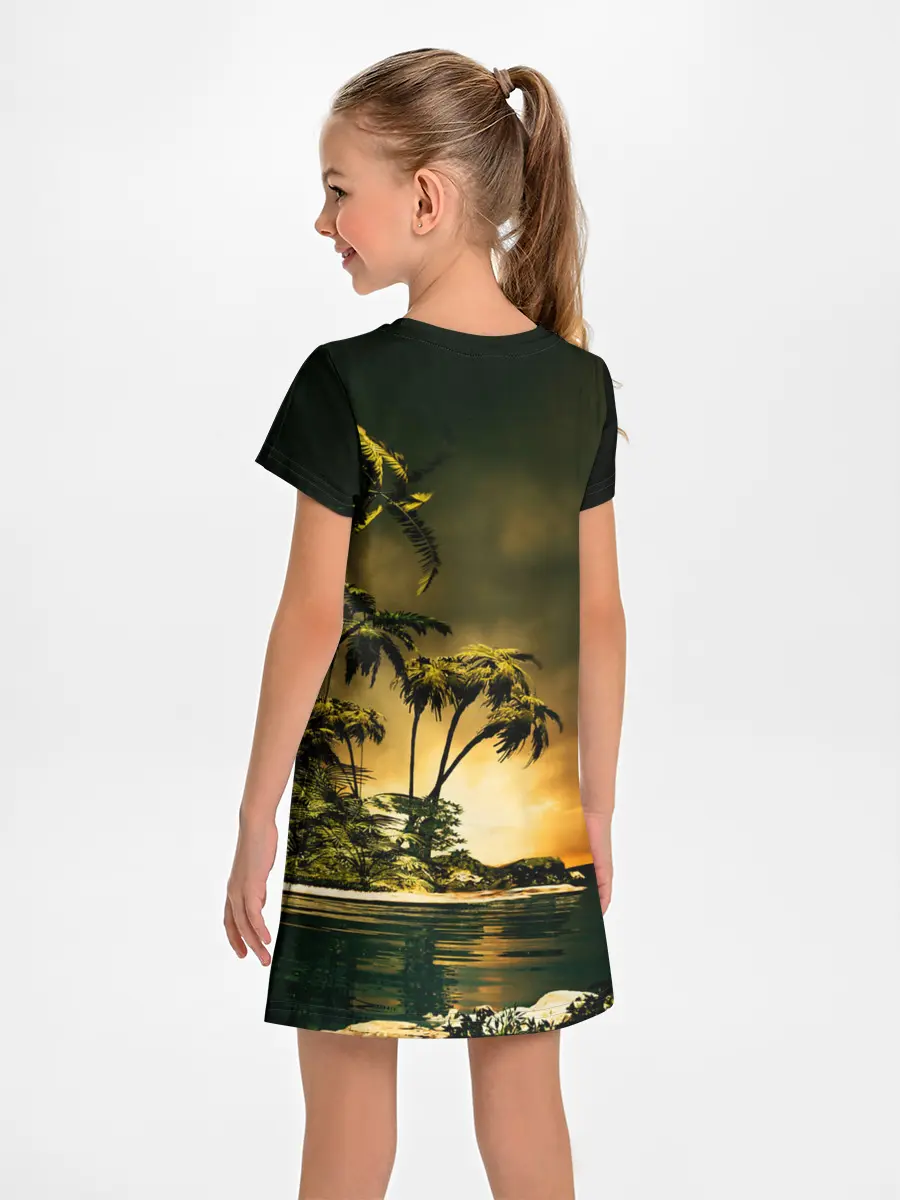 Детское платье / РАЙСКИЙ ОСТРОВ