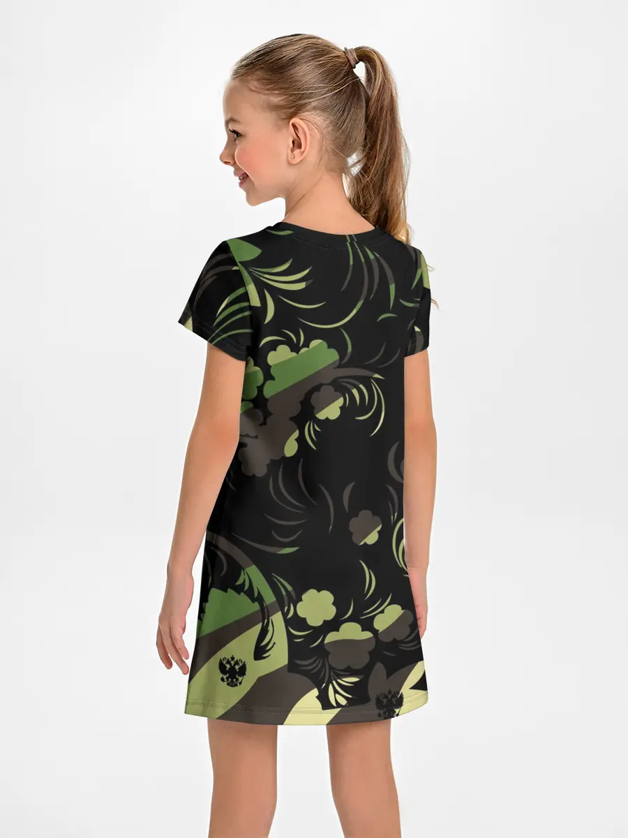 Детское платье / Russia | Камуфляж