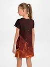 Детское платье / ПЛАМЯ 3D