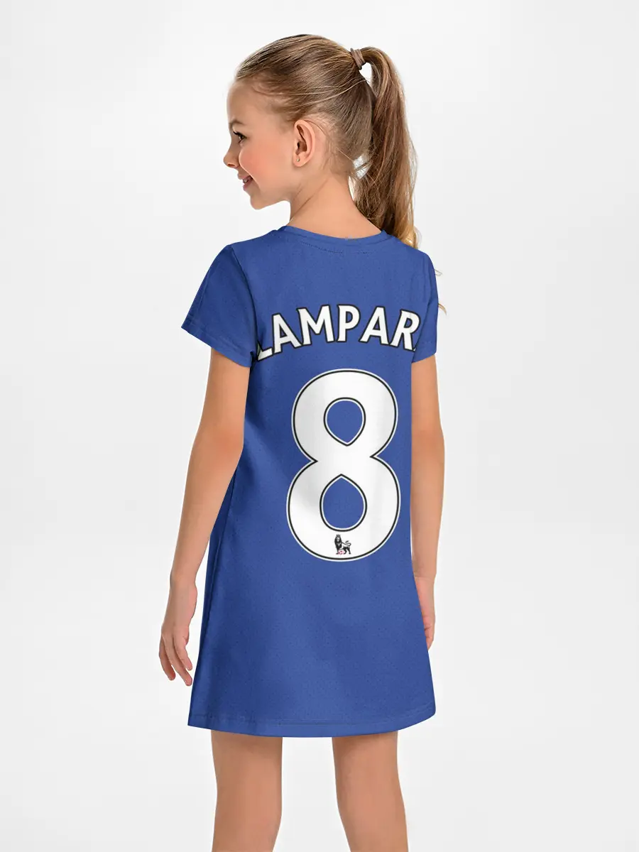 Детское платье / Фрэнк Лэмпард Челси Ретро