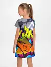 Детское платье / НЕОНОВОЕ ГРАФФИТИ