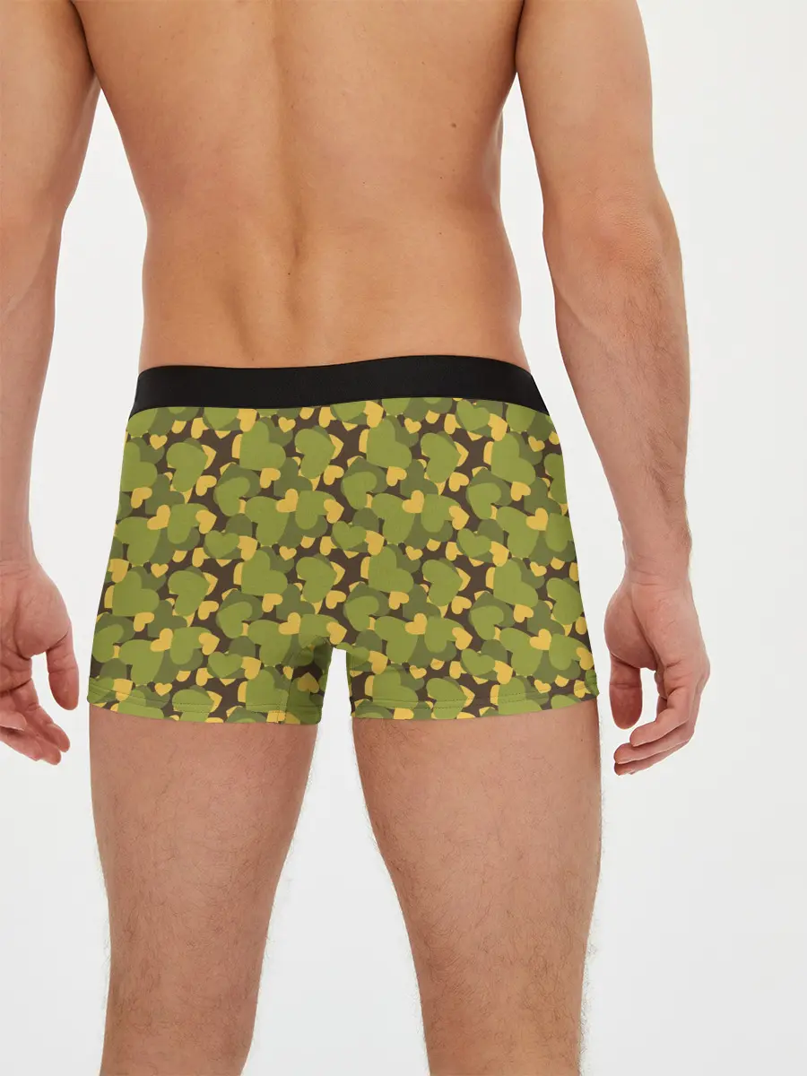 Мужские трусы боксеры / Сердечки