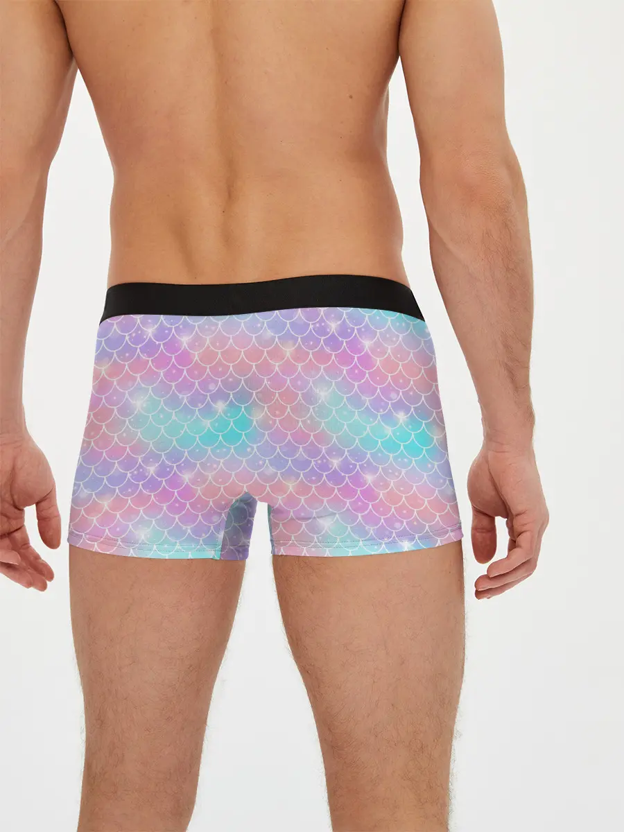 Мужские трусы боксеры / РУСАЛКА | ЧЕШУЯ