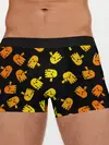 Мужские трусы боксеры / BOO! ПРИЗРАК, ПРИВЕДЕНИЕ ХЕЛЛОУИН ОРАНЖЕВЫЙ