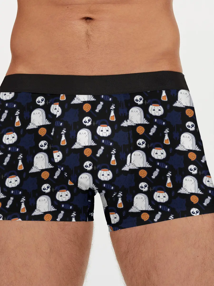 Мужские трусы боксеры / Patern Halloween 7