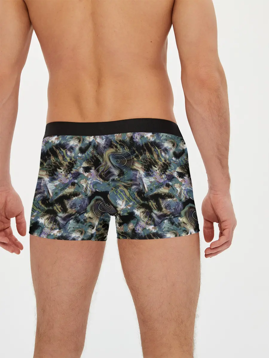 Мужские трусы боксеры / Узор для рыбака