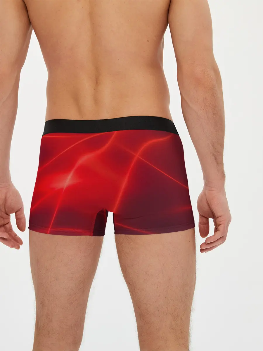 Мужские трусы боксеры / Плавные Линии