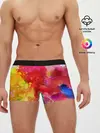 Мужские трусы боксеры / брызги краски