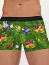 Мужские трусы боксеры / Ёлка новогодняя